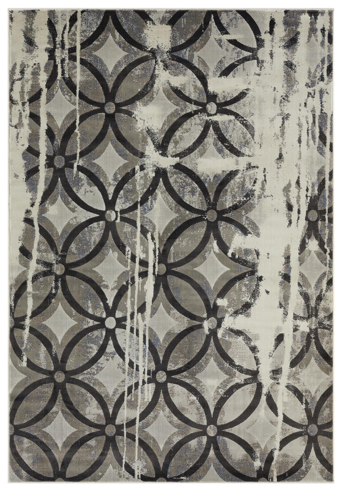 Napoli NA03 Gray Area Rug